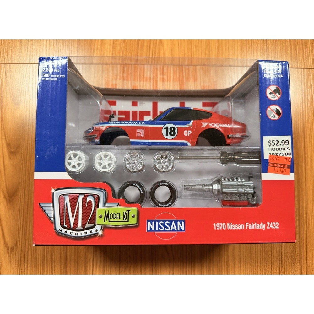 M2 Machines 1970 Nissan Fairlady Z432 Model-Kit 1:24 Scale #18